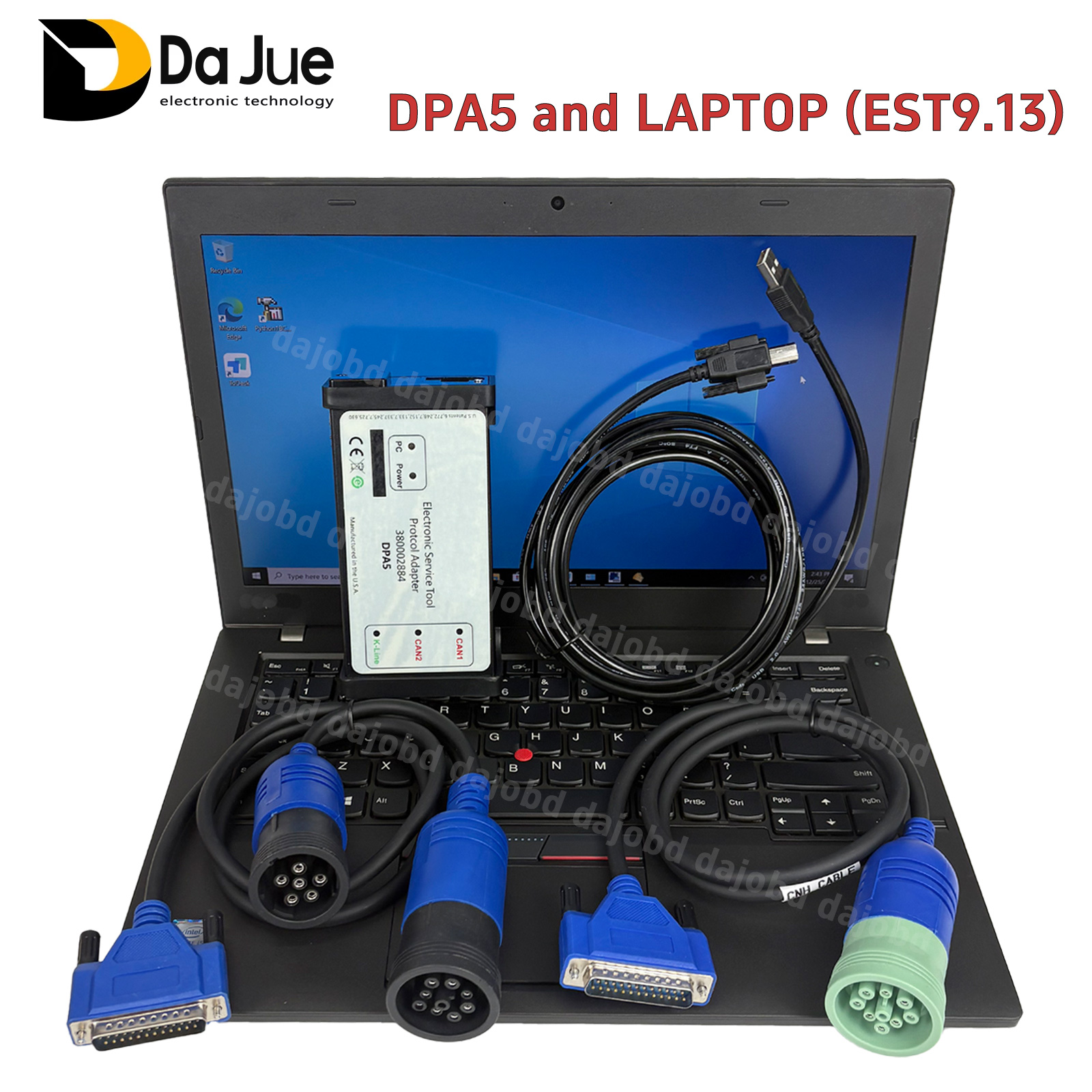 Heavy Equipment Software - DPA5 Schwerlast-LKW-Scanner, ausgestattet mit Computer und